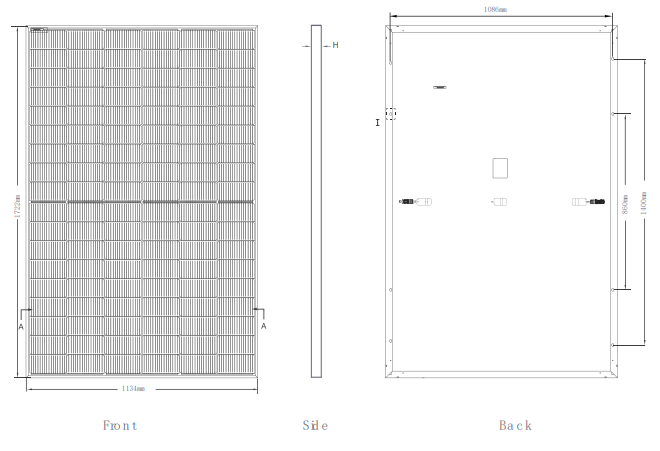 Tiger Neo Satin 425-430 Watt Panel Layouts - 24x7 Electrical Services