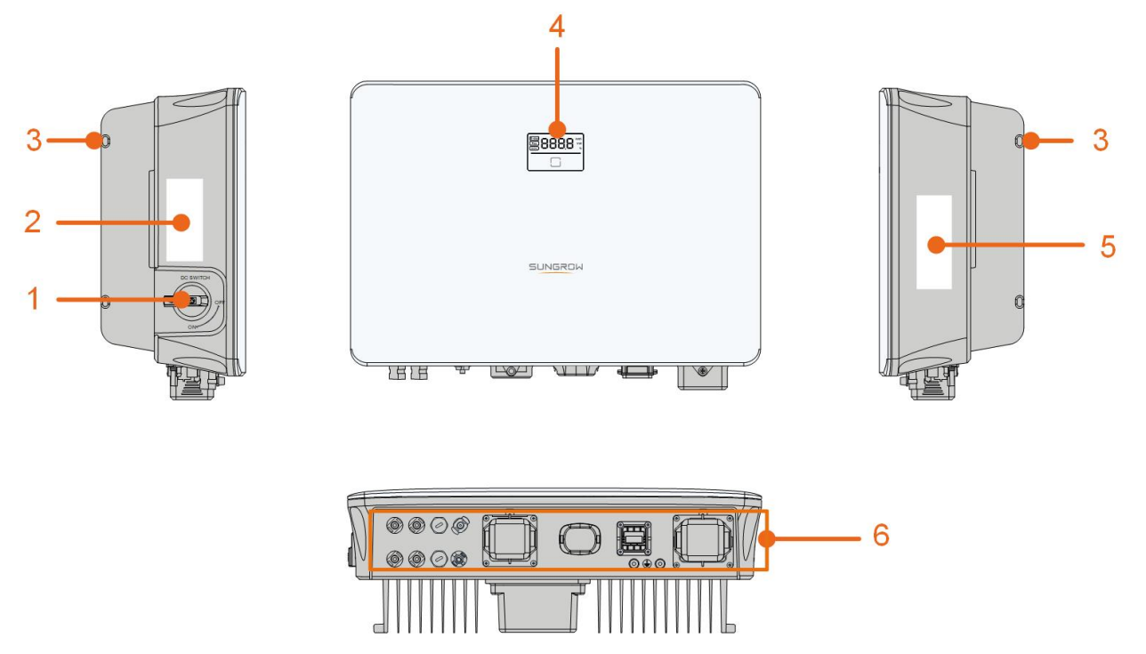 Sungrow Hybrid Layout Dimensions - 24x7 Electrical Services